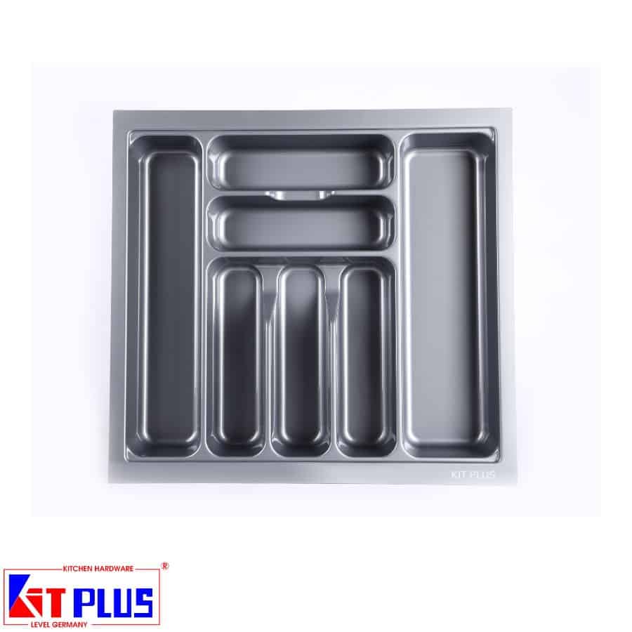 Khay chia thìa dĩa nhựa cao cấp Kit Plus KN60