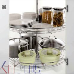 Mâm xoay Inox nan mở toàn phần 360 Kit Plus DK.360