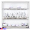Giá bát đĩa cố định 3 tầng chữ V KIT PLUS DK12A.60