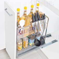 Giá dao thớt Inox nan dẹt Kit Plus EC VIP.25