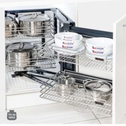 Giá liên hoàn Inox nan Kit Plus DK168 VIP-L