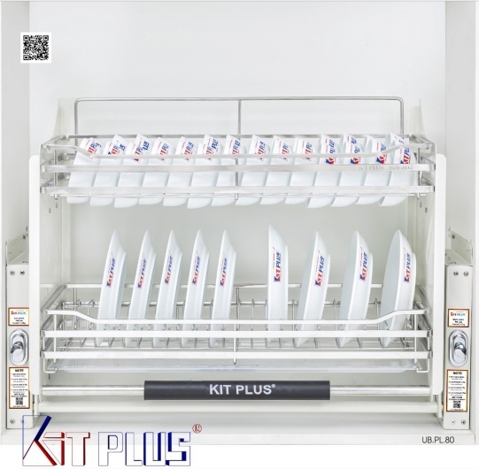Giá bát đĩa nâng hạ KIT PLUS GIKA.PL70