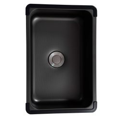 Chậu rửa nhỏ phụ Inox 304 Linen chống xước KLUGER KSWB-401FB