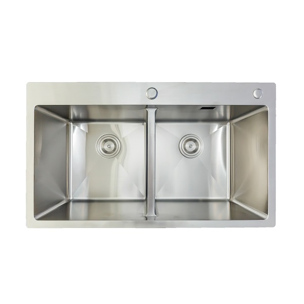 Chậu rửa bát 2 hố KONOX Overmount KN8248DOB