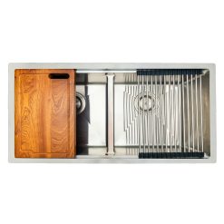 Chậu rửa bát 2 hố KONOX Undermount KN8745DUB