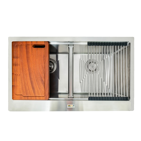 Chậu rửa bát 2 hố KONOX KN8750DA