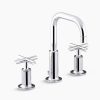 Vòi chậu lavabo 3 lỗ Kohler K-14406-3-CP