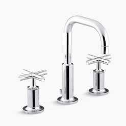 Vòi chậu lavabo 3 lỗ Kohler K-14406-3-CP