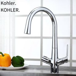 Vòi rửa bát kết hợp vòi RO nước lọc Kohler K-76372T-4-CP