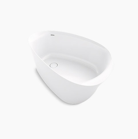 Bồn tắm Lithocast đặt sàn Kohler K-8331T-0