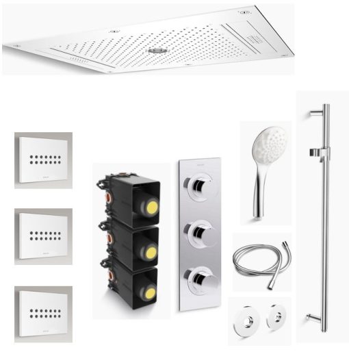 Sen cây tắm cảm biến nhiệt Kohler K-73111T-7-CP