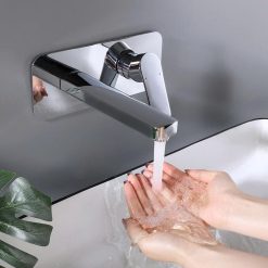 Vòi chậu lavabo âm tường Kohler PARALLEL K-22567T-B4-CP