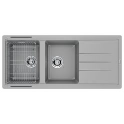 Chậu rửa bát đá Granite KONOX Livello 1160 Grey