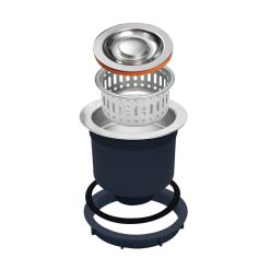 Bát đựng rác 3 lớp Inox 304 KLUGER KS-501DN140B