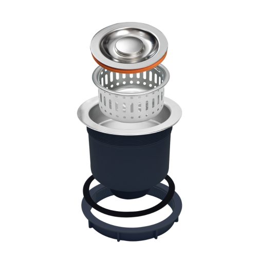 Bát đựng rác 3 lớp Inox 304 KLUGER KS-501DN140B
