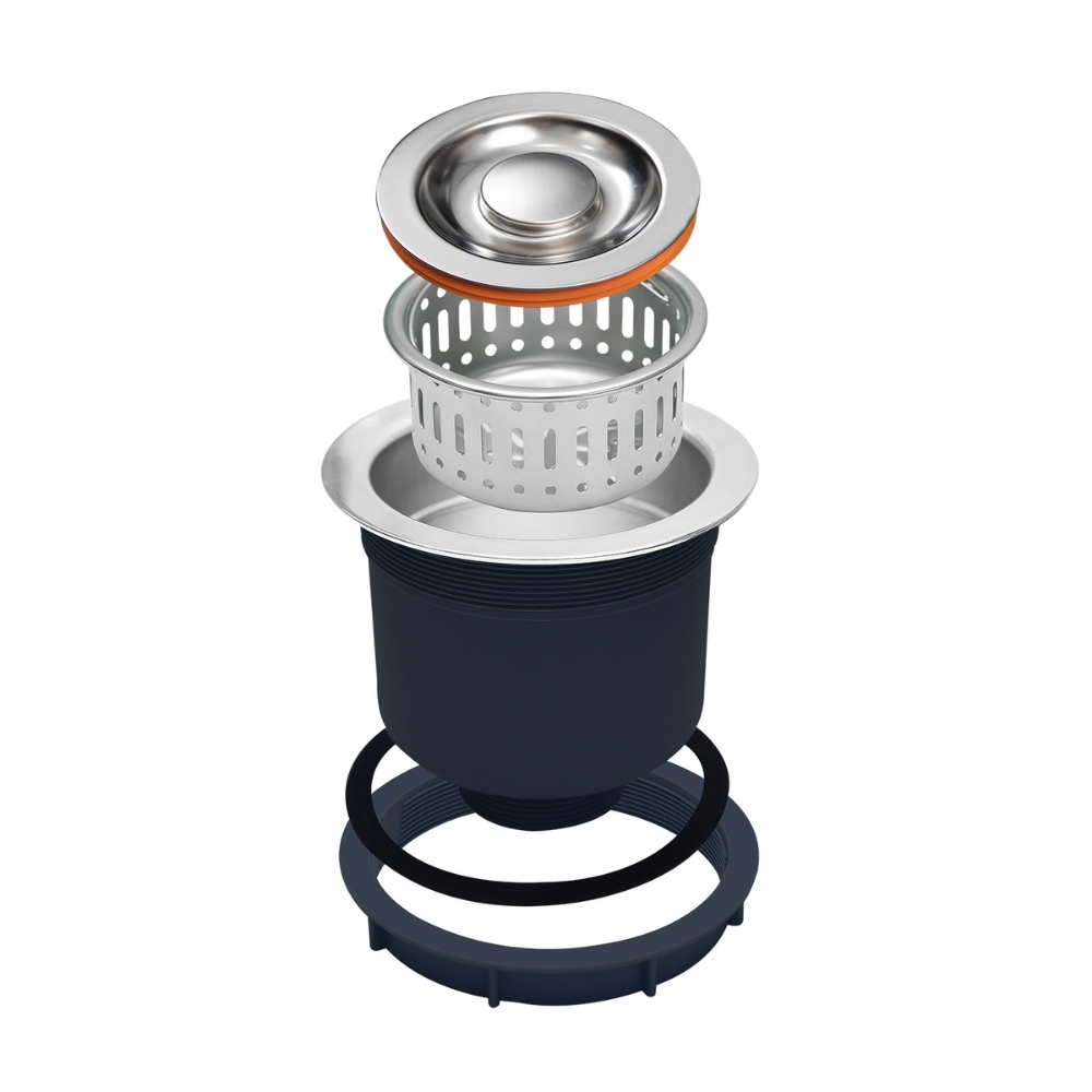 Bát đựng rác 3 lớp Inox 304 KLUGER KS-501DN140B