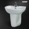 Chậu rửa chân lửng Caesar L2150+P2441