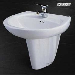 Chậu rửa chân lửng Caesar L2220 + P2436