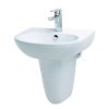 Chậu rửa lavabo chân lửng Caesar L2220-P443