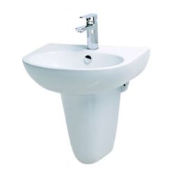 Chậu rửa lavabo chân lửng Caesar L2220-P443