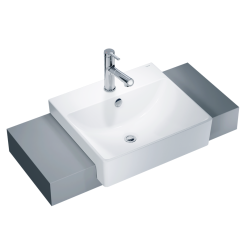 Chậu rửa mặt lavabo treo tường Caesar LF5301