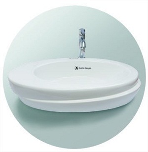 Chậu rửa Lavabo Thiên Thanh LB1100T