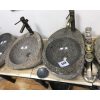 Chậu lavabo đá cuội tây bắc LC04