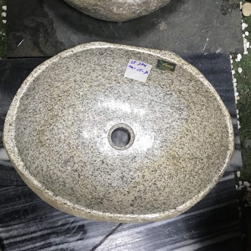 Chậu rửa mặt lavabo đá cuội Tây Bắc LC114