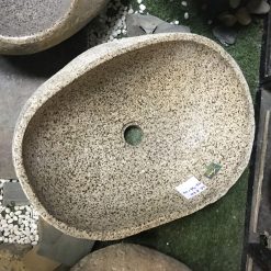 Chậu rửa mặt lavabo đá cuội Tây Bắc LC676