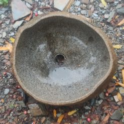 Chậu rửa mặt lavabo đá cuội Tây Bắc LC666