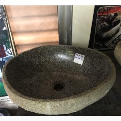 Chậu rửa mặt lavabo đá cuội Tây Bắc LC674