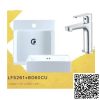 Combo Thiết bị vệ sinh Caesar Lavabo Và Vòi Lạnh LF5261-B060CU