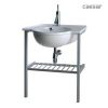 Chậu rửa chân inox Caesar LF5304+AS004