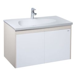 Chậu lavabo và tủ treo Caesar LF5368-EH090V