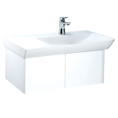 Chậu lavabo và tủ treo Caesar LF5374-EH063RV