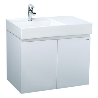 Chậu lavabo và tủ treo Caesar LF5382-EH080V