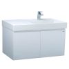 Chậu lavabo và tủ treo Caesar LF5384-EH080V
