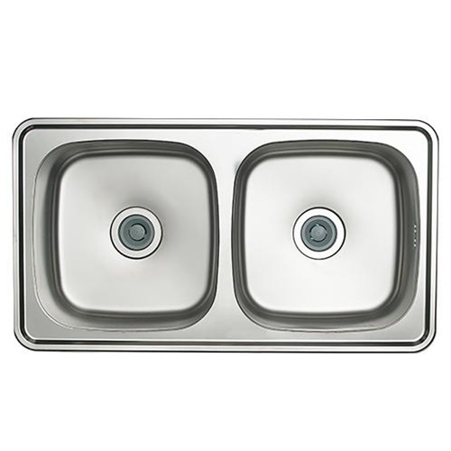 Chậu rửa bát Hàn Quốc 2 hố LIZENS ISD-870