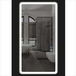 Gương đèn led cảm ứng đứng kẻ viền Bancoot LKM5095