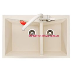 Chậu rửa bát đá nhân tạo Carysil LMC5 Champagne