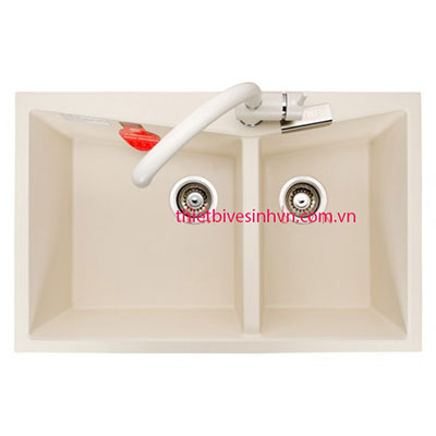 Chậu rửa bát đá nhân tạo Carysil LMC5 Champagne