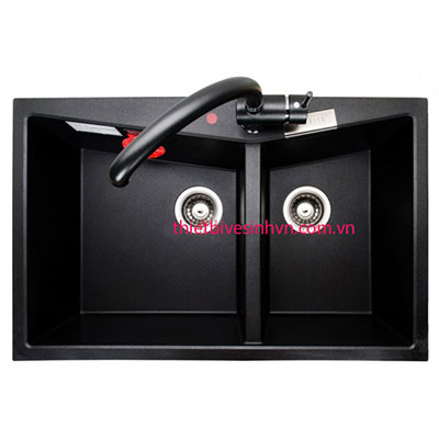 Chậu rửa bát đá nhân tạo Carysil LMC5 Nera