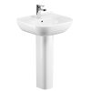 Chậu rửa mặt lavabo treo tường chân dài ELIMEN LP10128
