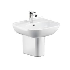 Chậu rửa mặt lavabo treo tường chân lửng ELIMEN LPA10128