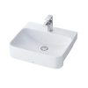 Chậu rửa lavabo bán âm bàn TOTO LW1315CBVN#XW