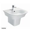 Chậu rửa mặt TOTO LW196K/LW196HFK