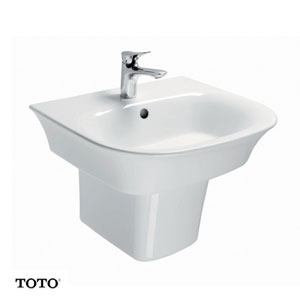Chậu rửa mặt TOTO LW196K/LW196HFK