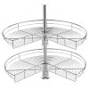 Giá mâm xoay góc 270 Inox nan tròn Fandi FG2.800