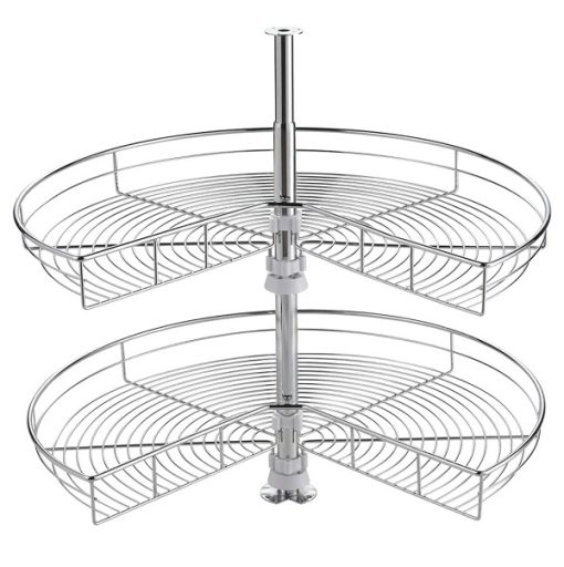 Giá mâm xoay góc 270 Inox nan tròn Fandi FG2.800