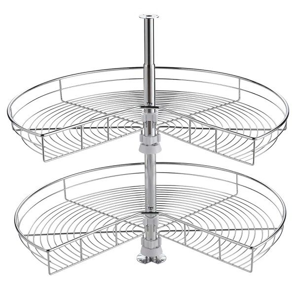 Giá mâm xoay góc 270 Inox nan tròn Fandi FG2.800